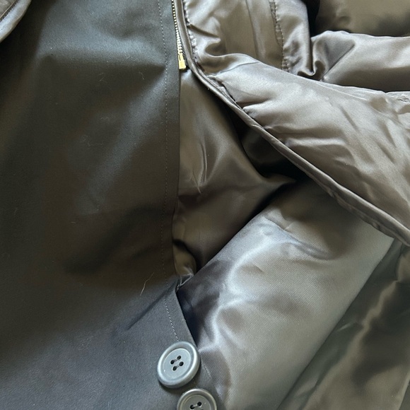 🔥🆕🔥 Anchor Uniform Black Double Breasted Trench Coat - 44R - Thinsulate Lining - Picture 7 of 11
